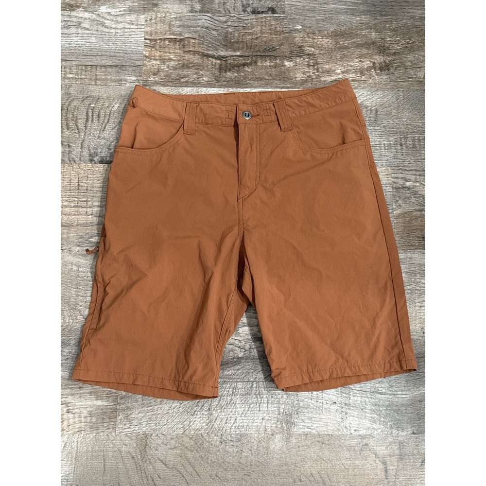 Patagonia Men's 31 Rust Orange Hiking Outdoor Shorts Utility Casual
